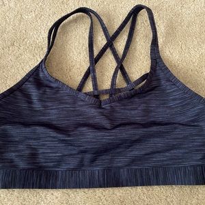 Zyia Luxe Strappy Bra and crop mesh
